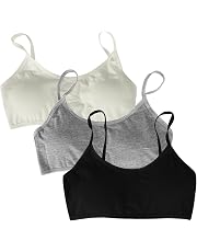Soutien-Gorge Fille Athena Petit Prix - Coton Doux Et Confortable - Bretelles Fines - Idéal Pour Pré-Adolescentes