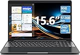 SGIN 15 Inch Laptops, 8GB DDR4 512GB SSD Laptop