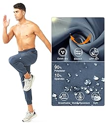 NORTHYARD Men's Athletic Running Pants Lightweight