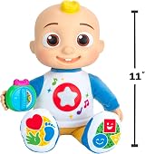 CoComelon Discover N Play JJ Plush Doll - Shapes Colors ABCs 123s Songs 50+ view 2