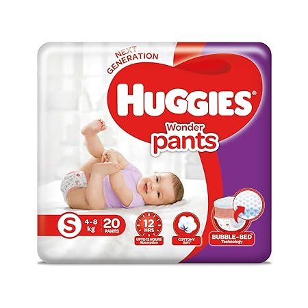 Huggies Wonder Pants, Small Size Diapers, 20 Count
