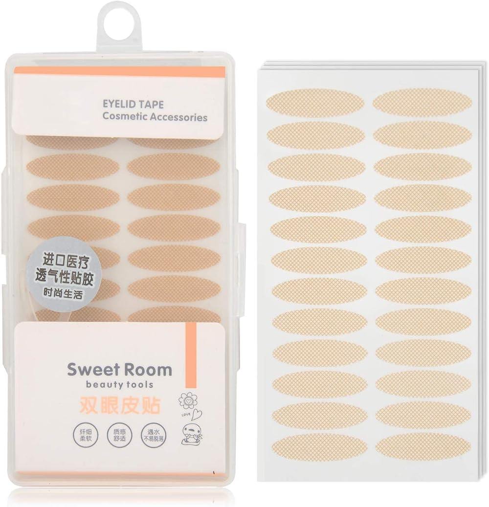 Pormasbenzer Wide Double Eyelid Tape Medical Grade Latex Free Breathable Single