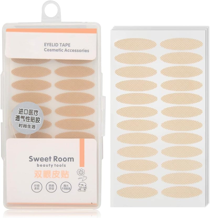 Pormasbenzer Wide Double Eyelid Tape Medical Grade Latex Free Breathable Single