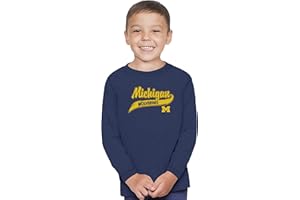 Little King NCAA Infant & Toddler Long Sleeve Tee-Varsity Logo-Team Colors (6M 12M 18M 2T 3T 4T)