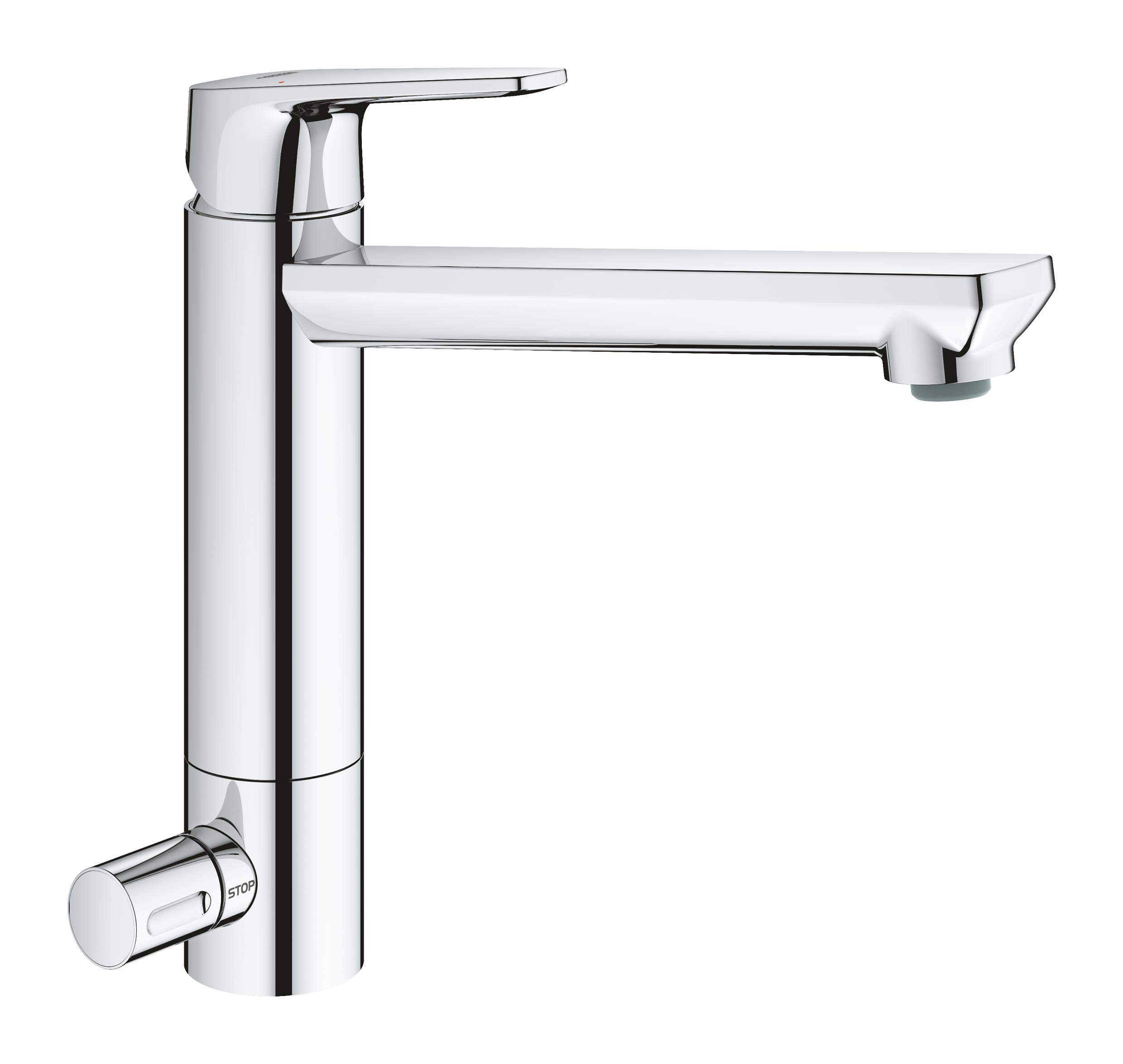 GROHE Bauedge 2020 Single-Lever Sink Mixer 1/2" Chrome 31696000
