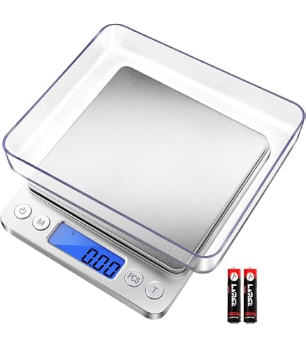 Mik-Nana Pocket Scale - 1000g X 0.01g Precision, Digital Gram Scale For Jewelry, Coffee, Food (Backlit)
