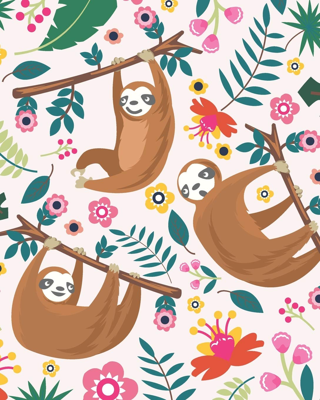 Sloth Daily Planner With Word Scramble Puzzles Cute Swing Sloths Floral Planning Calendar For Kids And Adults Who Love Brain Games Flower Petal Planners Amazon Com Books