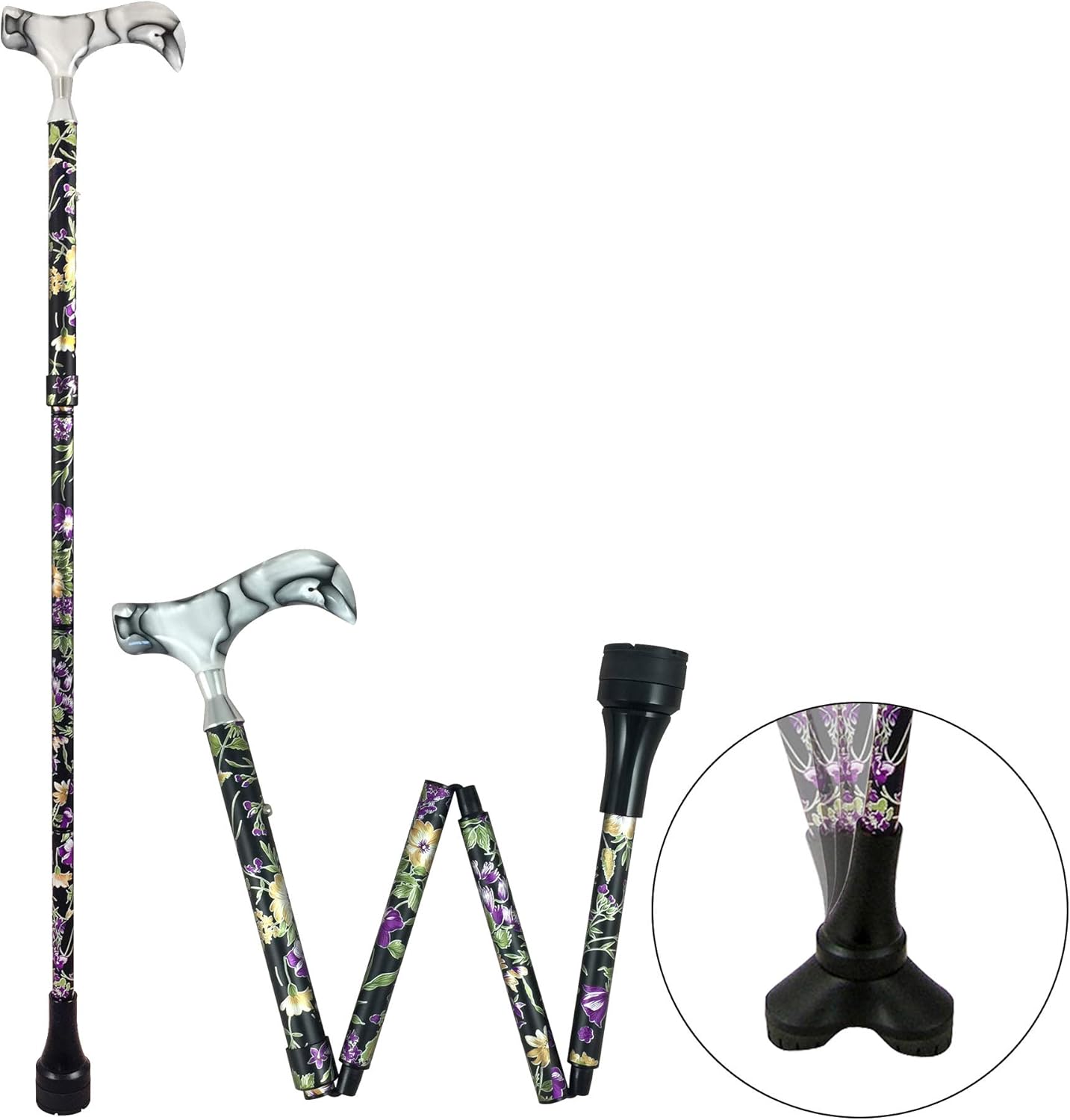 DR. Cane AllTerrain Adjustable Telescopic Cane W