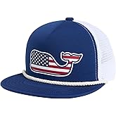 Flag Whale Foam Trucker Vineyard Vines, Nautical Navy, onesz