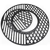 Criditpid 8835 21.5 Inch Cast Iron Grill Grates for Weber Original Kettle Premium 22 Inch Charcoal Grill, 22" Weber Performer