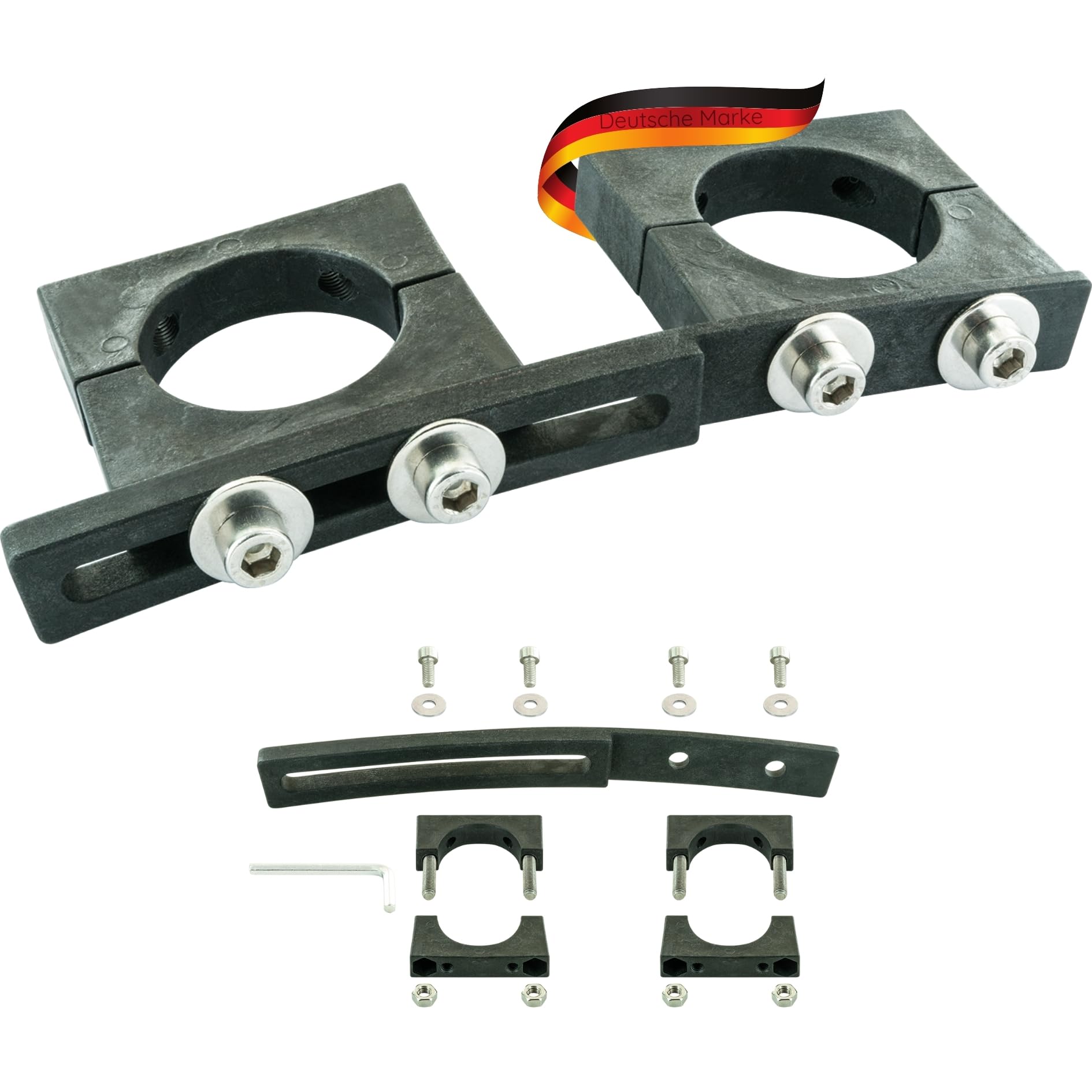 Schwaiger UHA40531 Multi-Feed Holder (2-Way), Silver