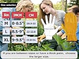 SAWANS Leather Work Gloves 2 Pairs Heavy Duty Garden Thorn Proof XL view 5