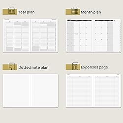POPRUN 2024 Planner - 2024 Weekly Calendar with