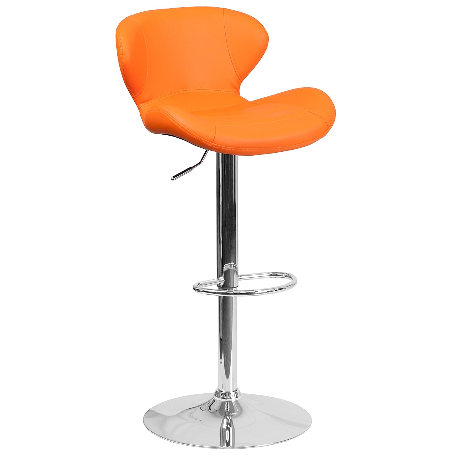 Best Orange Bar Stool One