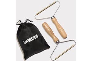 UASHINE Uproot Lint Cleaner Pro Non-Damaging Pet Hair and Fur Remover - Reusable Pet Lint Remover and Carpet Scraper for Easy Clean - Stress-Free Cat Hair Remover for Couch, Stair, Cloths & Rugs! (2)