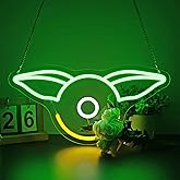 Bkuupau Neon Sign, Anime Neon Signs for Wall Decor LED Light up Signs Home Decor for Bedroom, Man Cave, Gaming Room, Party, Club, Pub, Bar Decoration Christmas Halloween Easter Gift USB Operated