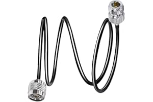 TUOLNK N Male to N Female Coax Cable RG58, 3.3ft (1M), Low Loss, 50 Ohm, for WiFi Router, 3G 4G LTE Antenna