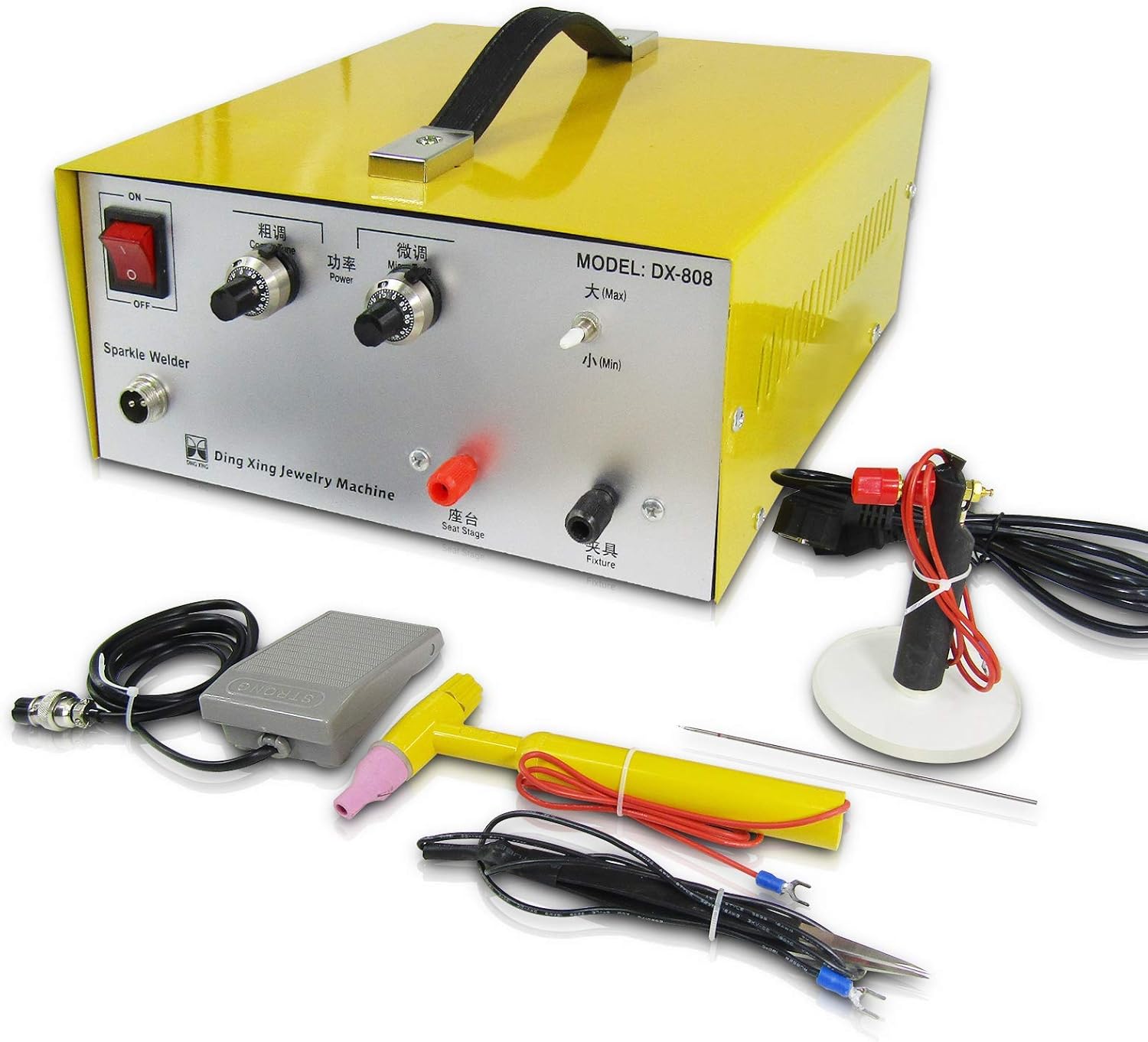 MXBAOHENG 80A Spot Welding Machine 0.52.0mm Pulse Sparkle Spot Welder