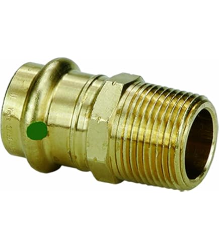 Amazon.com: Viega 79230 ProPress Zero Lead Bronze Adapter with