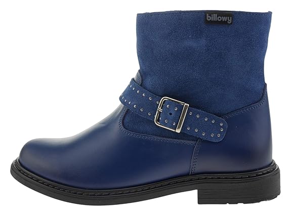 Billowy Luisa 5936c15 Leder Stiefel blau