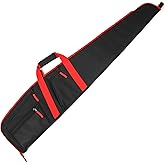 GUGULUZA Padded Rifle Case, Soft Shotgun Bags, Water-Resistant Tactical Gun Storage Case for Carrying 40/46/48/50 inch Shotgun & Scoped Rifles