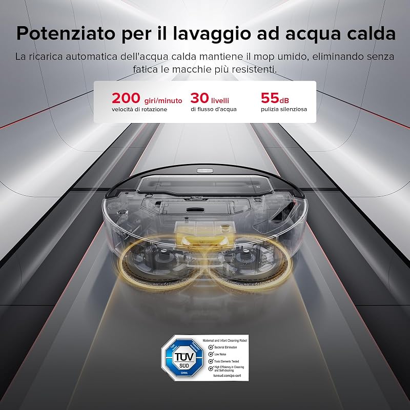 Saros Z70 Robot Aspirapolvere con Braccio Meccanico OmniGrip