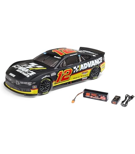 Amazon.com: Losi 1/12 NASCAR RC Race Car Joey Logano No. 22 2025