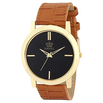 Exclusive Series Quartz Movement Leather Strap Analogue Mens and Boys Watch (CSM32)