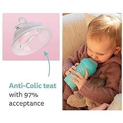 Herobility Double Anti-Colic Silicone Nipples, Baby