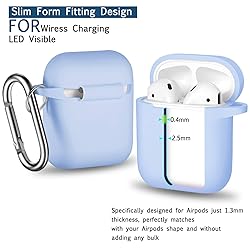 R-fun Compatible with AirPods Case Cover, Soft