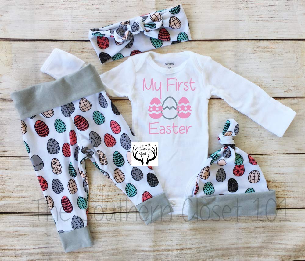 my first easter outfit baby girl