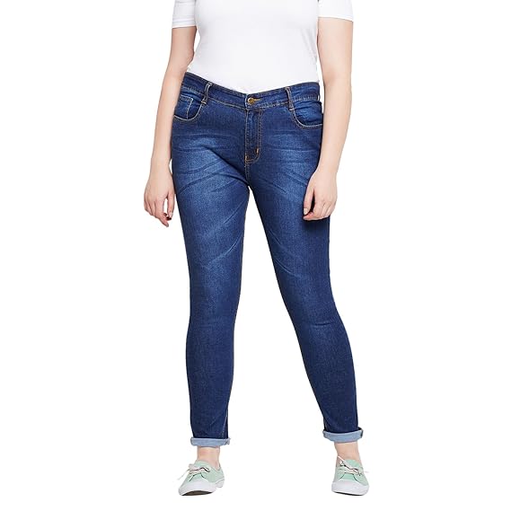 plus size cotton jeans