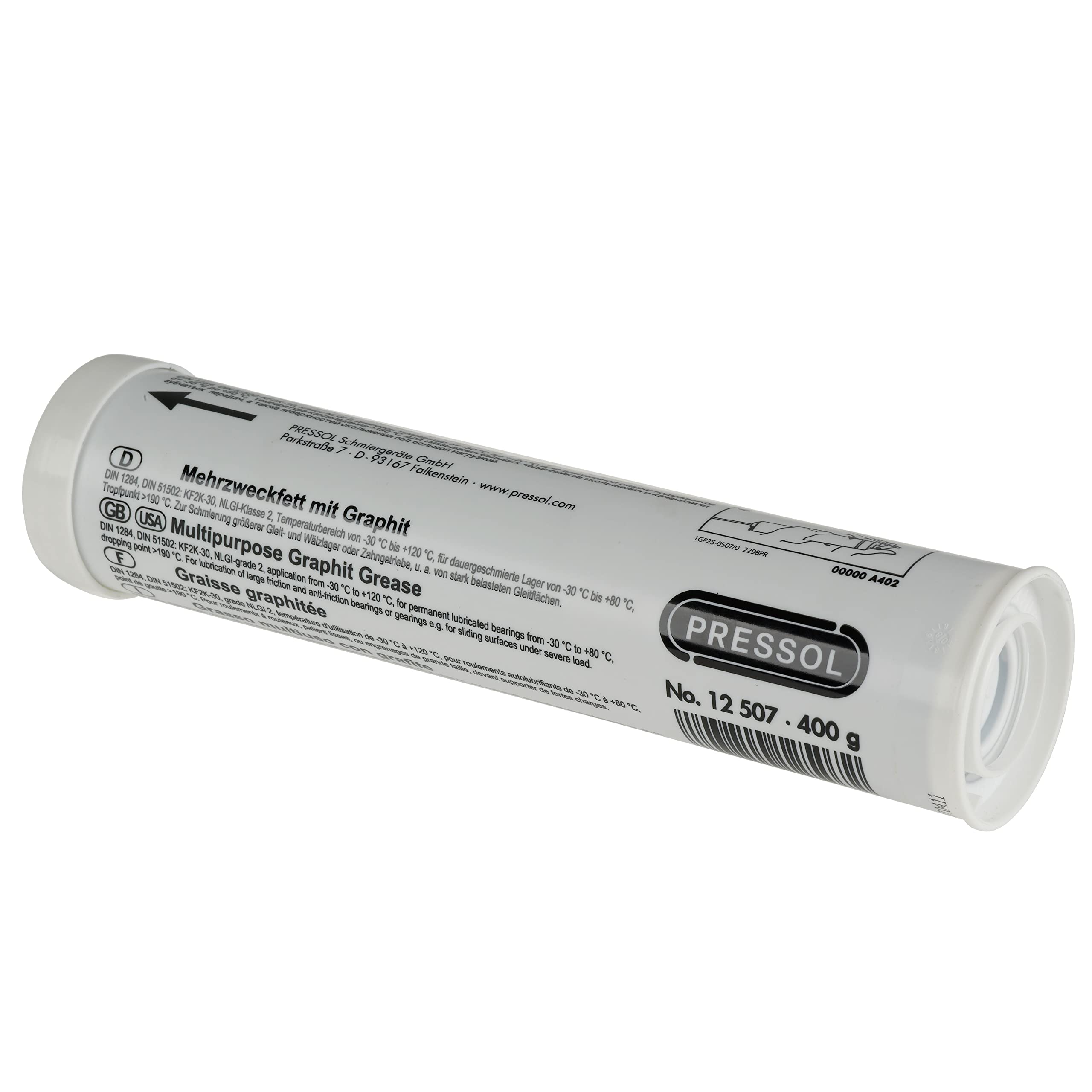 Pressol Multi-Purpose Grease Cartridge with Graphite 400g