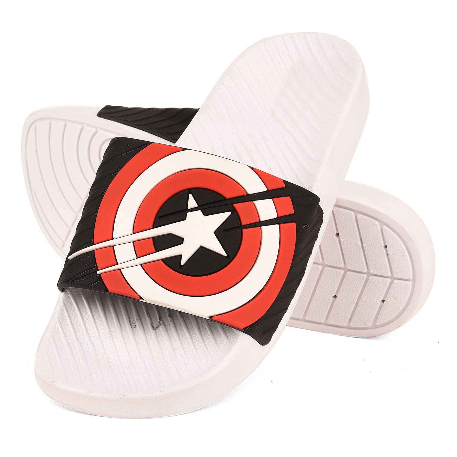 captain america flip flops