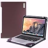 Broonel Profile Series Purple Leather Laptop Case for HP Stream 11.6" view 1