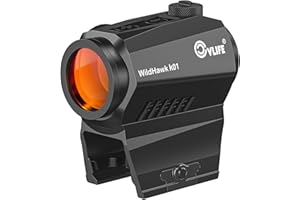 CVLIFE WildHawk K01 Motion Awake Red Dot Sight, 2 MOA Red Dot Scope with 10 Brightness 8DL&2NV,1x20mm Compact Optics with Abs