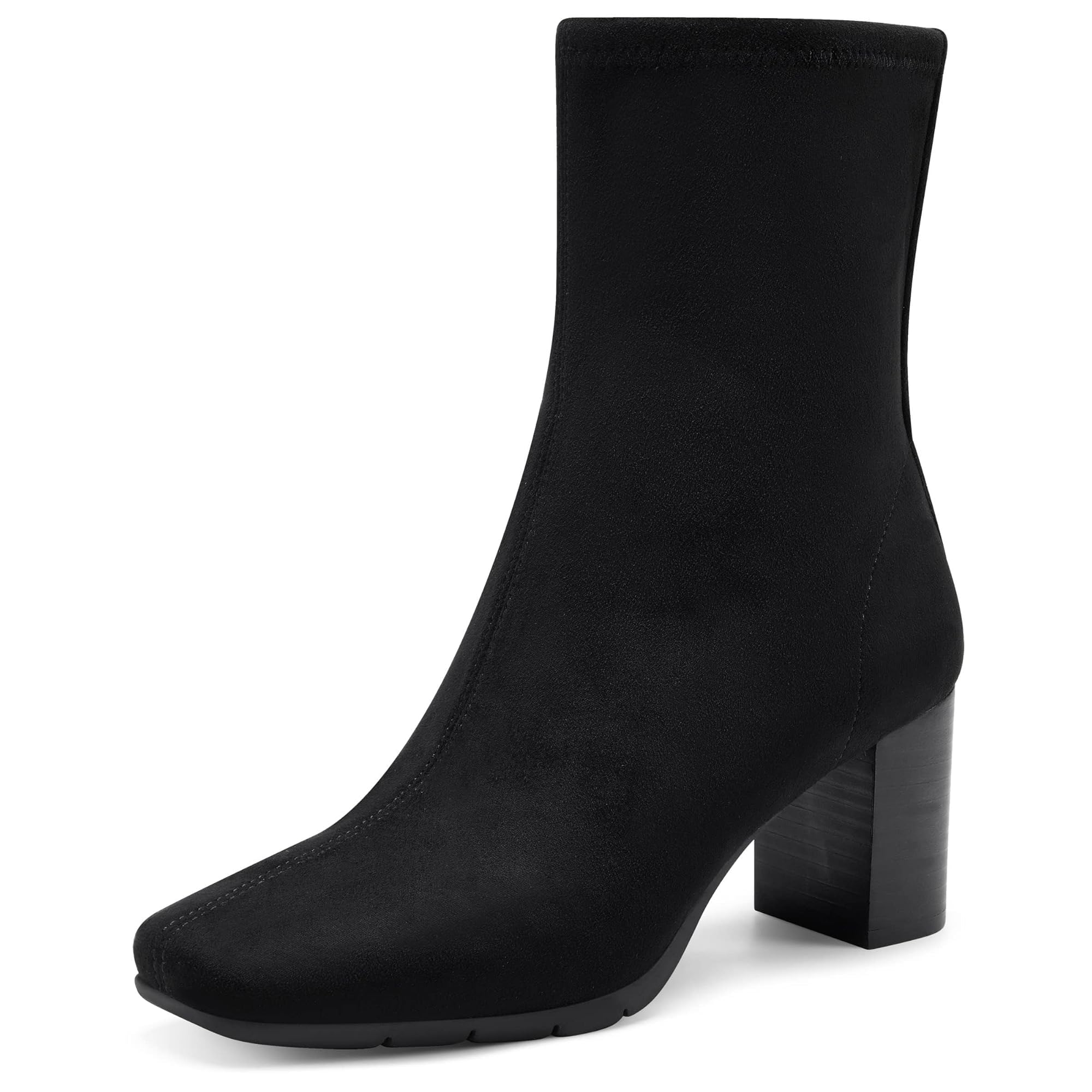 Aerosoles Miley Black Faux Suede 9 B (M)