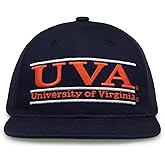 The Game NCAA West Virginia Mountaineers, Unisex Retro Bar Design Hat, Adjustable, One Size Navy