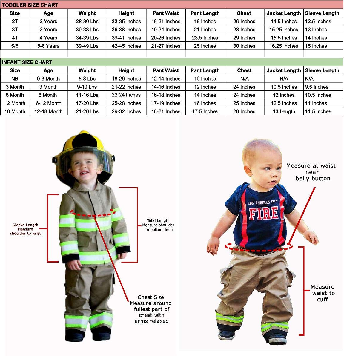 Firefighter Original Personalized Tan 2-Piece Baby Outfit