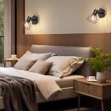 Dehobo Industrial Wall Light with E14 Socket Adjustable Cage 2 Pack Black view 6
