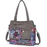 Black Butterfly boho series Large capacity canvas Personalized printing crossbody sling backpack， women tote handbags