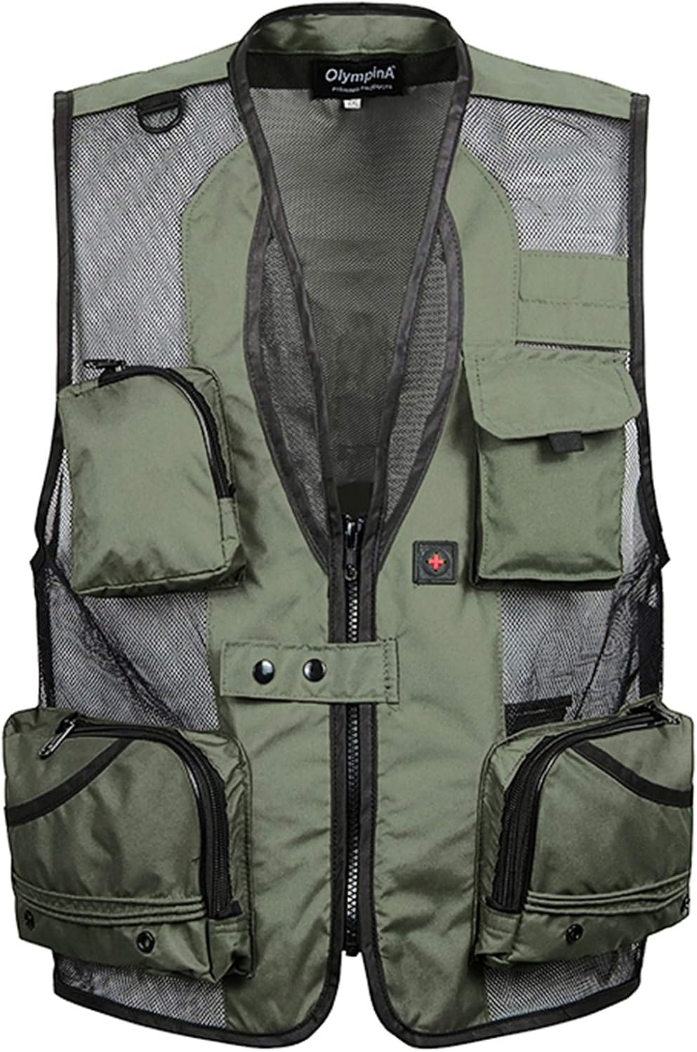Mens Fishing Vest Lightweight Photography Outdoor Work