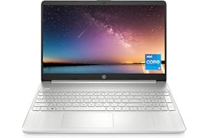 HP 15-inch Laptop, 11th Generation Intel Core i5-1135G7, Intel Iris Xe Graphics, 8 GB RAM, 256 GB SSD, Windows 11 Home (15-dy