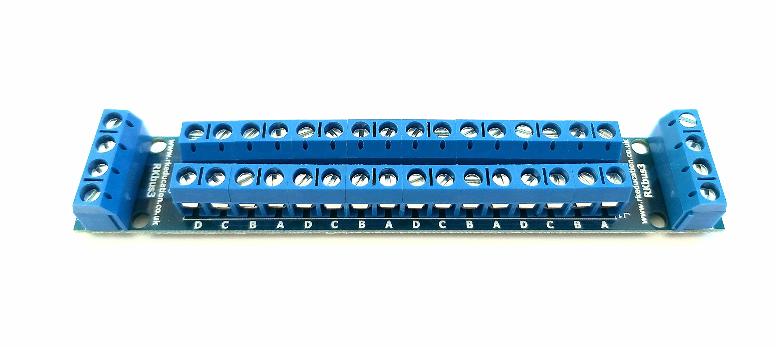 RKbus3 Bus Wiring Module for Model Railway - Ideal for Lighting, DCC, Bachmann, Hornby, Peco, Dapol etc - Constructed