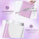 Switory 25pcs Padded Envelopes Purple Bubble Mailers 6x10 Waterproof view 4
