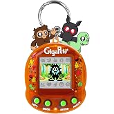 Giga Pets Interactive Digital Pet Toy, Boys &amp; Girls, Cryptids, Ages 6+ | Portable Keychain Companion with Handheld Care, App-Free Activities for Travel and Nostalgic 90s-Inspired Gifting