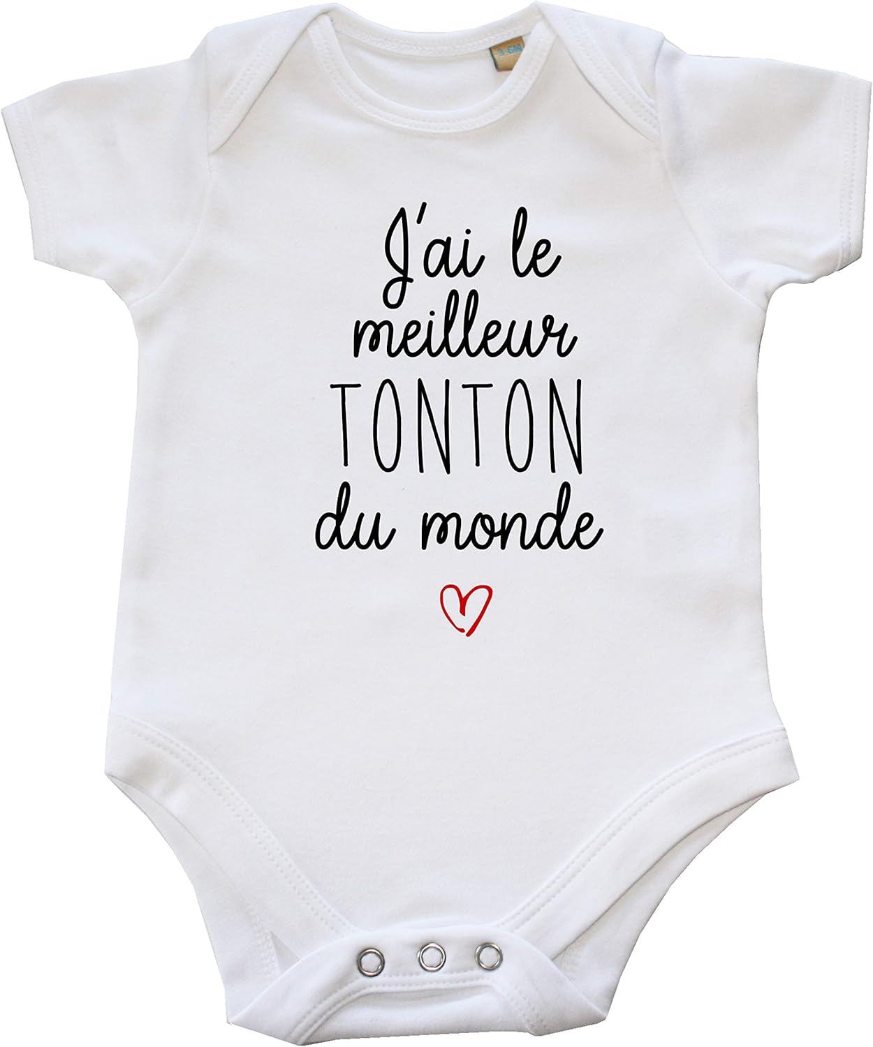 Body Bebe Jai Le Tonton Du Monde Cadeau Vetement Naissance Original Pour Tatie Bodys Et Combinaisons Bebe Fille 0 24m Salon Qa