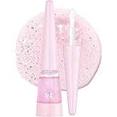VT COSMETICS Reedle Shot Lip Plumper in Twinkle & Glitter, Hydrating Plumping Lip Gloss, High Shine Glitter Finish, Infused with Jojoba Oil, Korean Beauty Makeup, 0.15 oz.
