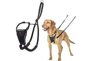 Halti No Pull Harness - Stop Your Dog Pulling on the Leash. Adjustable, Lightweight and Easy to Use. Reflective Dog Training 