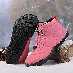 Dinint Barefoot Shoes Men Women Wide Toe Box Winter